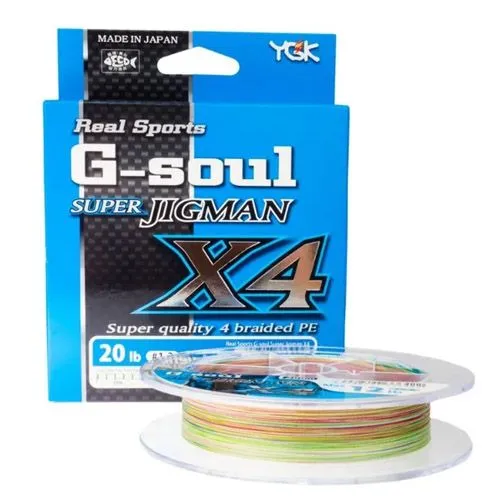 Шнур PE Yoz-ami G-soul Super Jigman X4 200 m 12lb